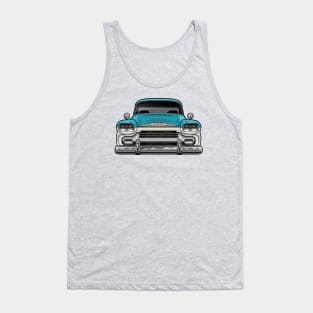 1958 Chevy Apache Turq Tank Top